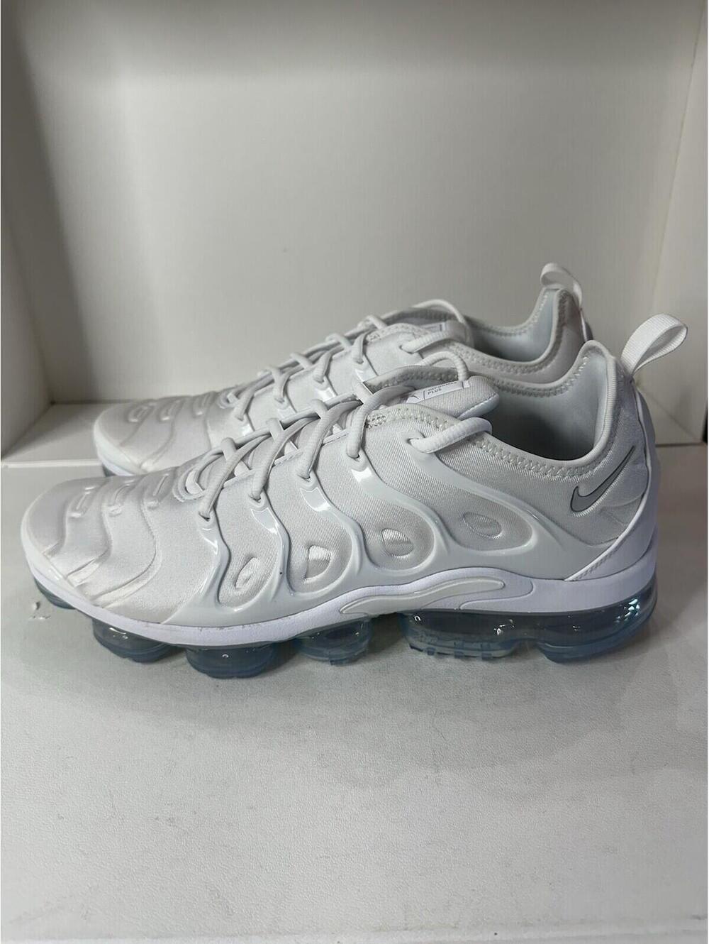 Nike Air Vapour Max Plus White/white- Pure Platinum Men’s 13 BNIB